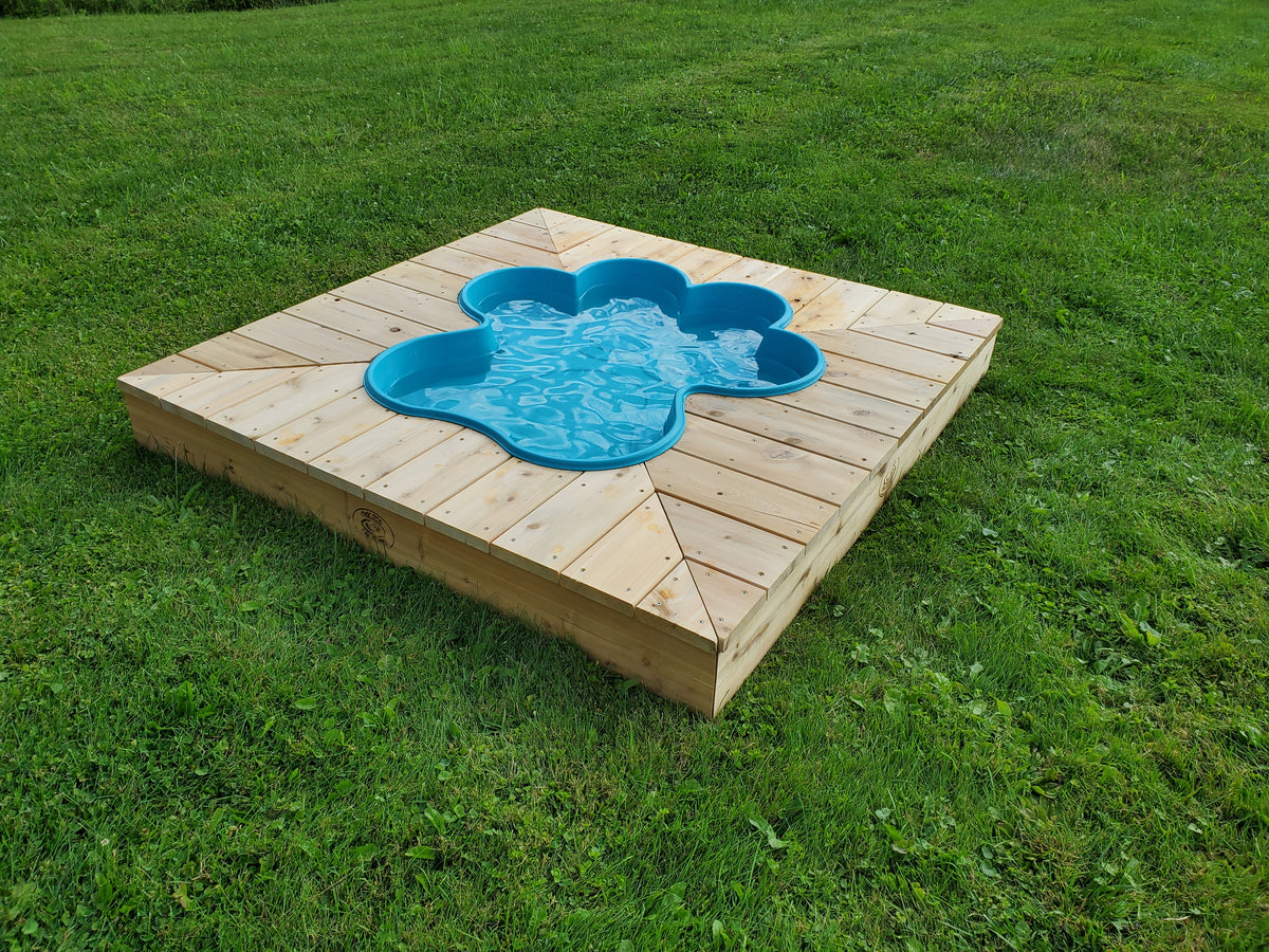 Deluxe Paw Pool Deck Kit Dog Pools